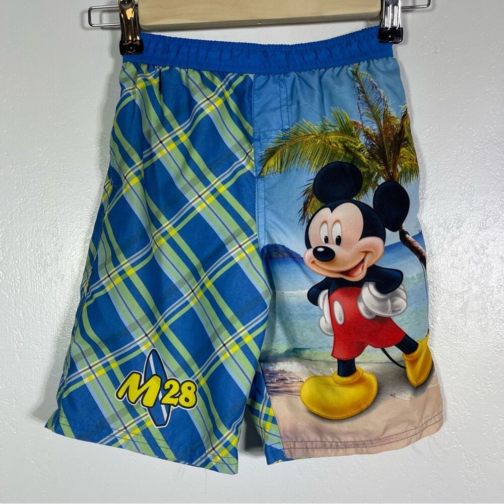 Disney Mickey Mouse Swim Trunks. Size 5T. In excellent condition!